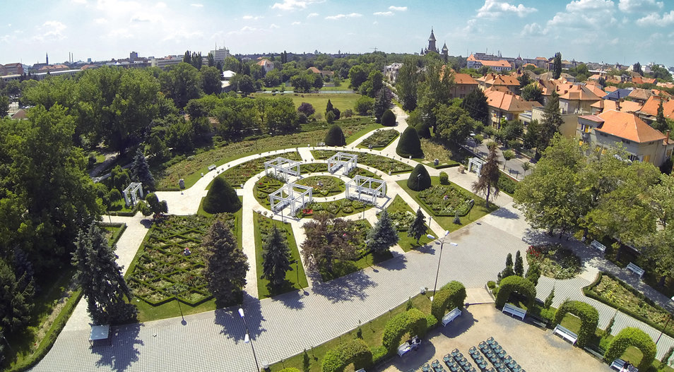 Parcul rozelor Timișoara
